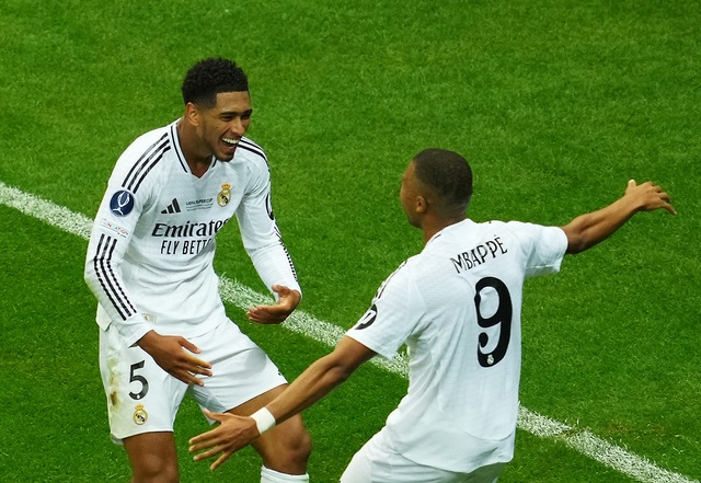 Real Madrid thắng Atalanta trận Siêu cúp, Mbappe có danh hiệu châu Âu đầu tiên- Ảnh 7.