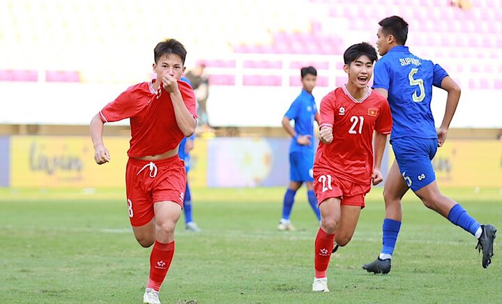 U16 Việt Nam thi đấu ấn tượng.