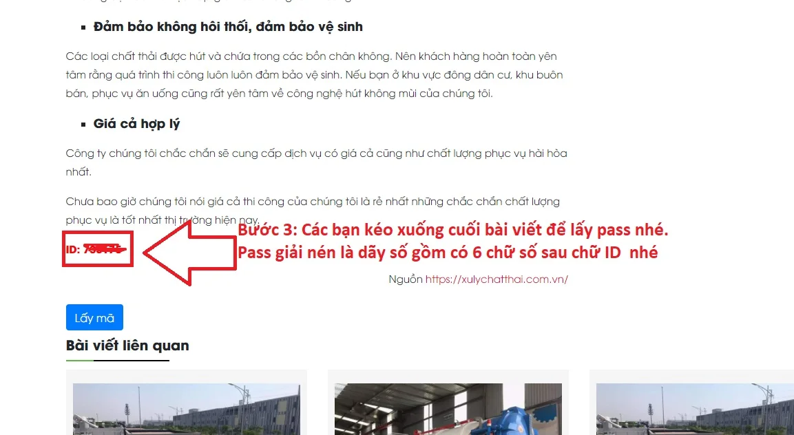 pass giải nén phần 2