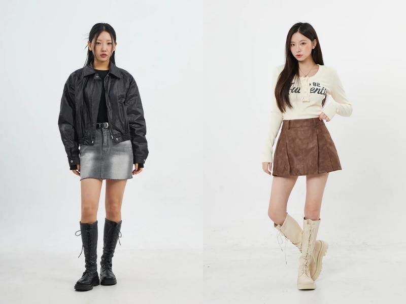 Boot chiến binh giúp bạn có outfit cool ngầu hơn (Nguồn: lewkin.com)