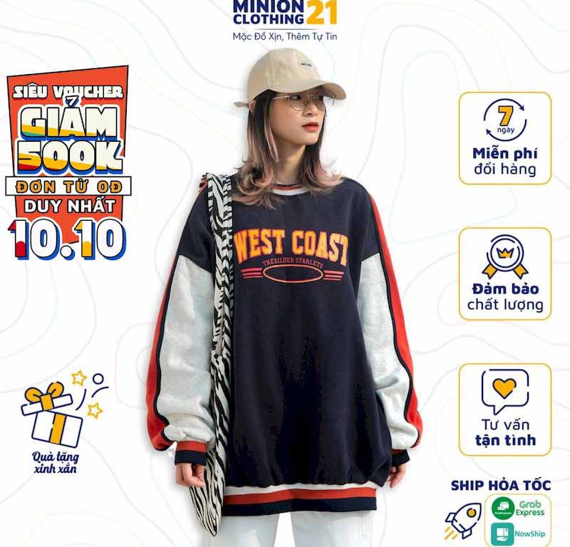 Cách mix đồ với hoodie oversize vừa đẹp vừa cá tính cho nam và nữ 2